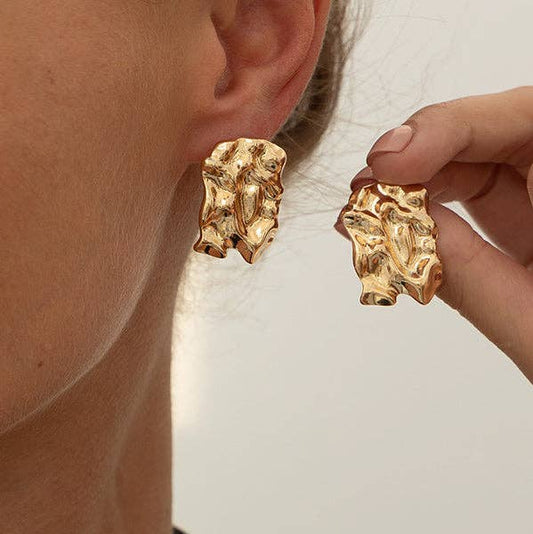 Wholesale Normcore Geometric Drop Earrings