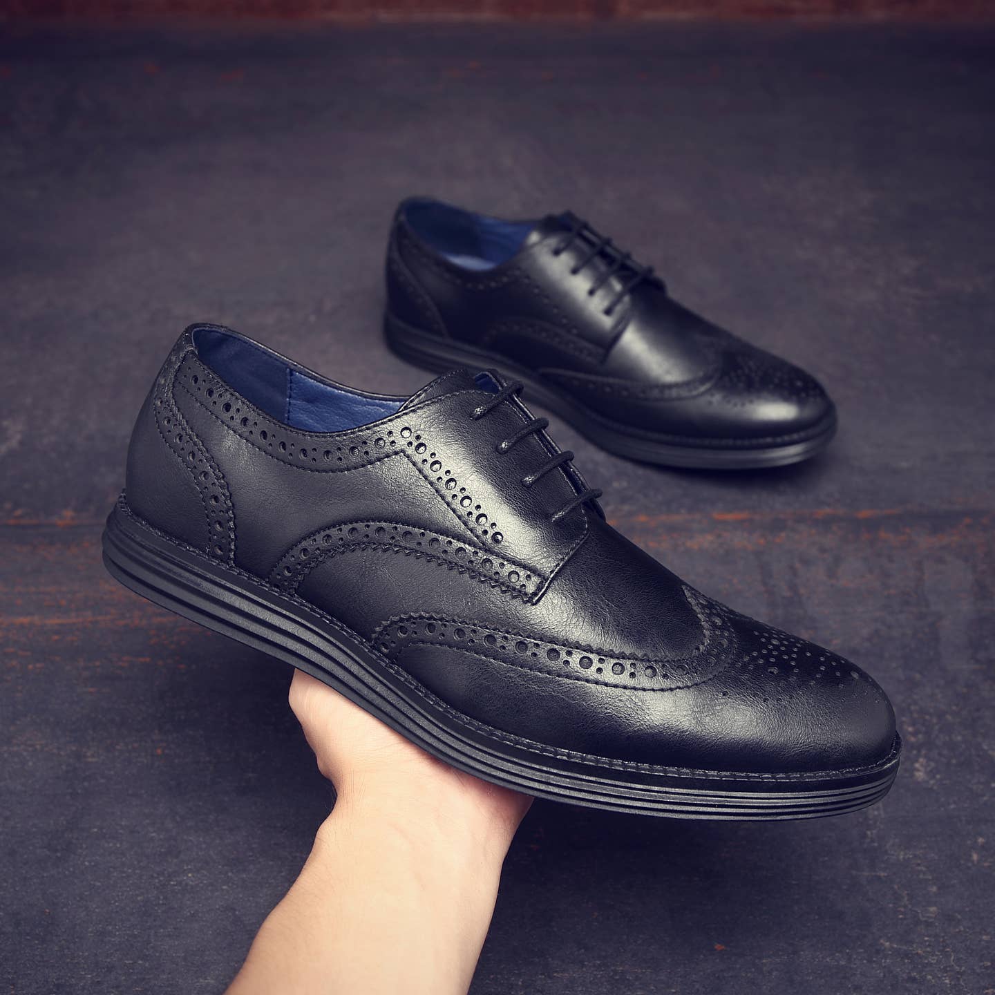 Wholesale G2417 Top Staka Shoes Mens Oxford Formal Leather Shoes