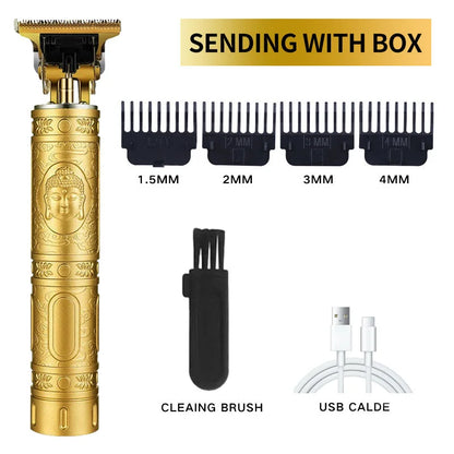 T9 USB Electric Hair Clipper For Men Hair Cutting Machine Rechargeable Man Shaver Trimmer Barber Technical Beard Trimmer