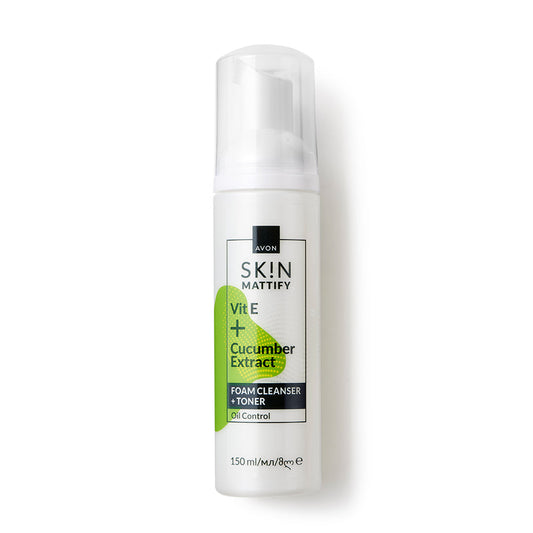 Avon SK!N Mattify Foam Cleanser + Toner